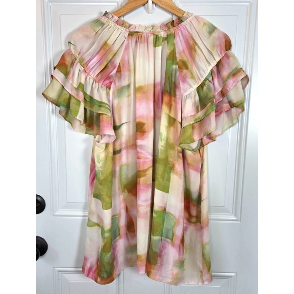 Rose & Olive Plus Size Short Sleeve Top Size 2X - Picture 5 of 5